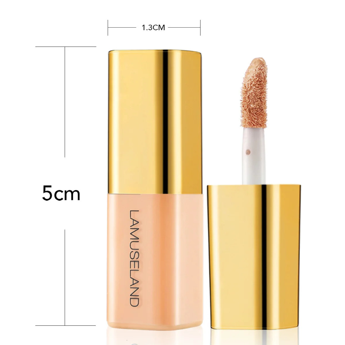 Wheat Tone Liquid Concealer Oil Control Invisible Full Coverage Pores Dark Circles Ivory Foundation Cream Makeup 240621