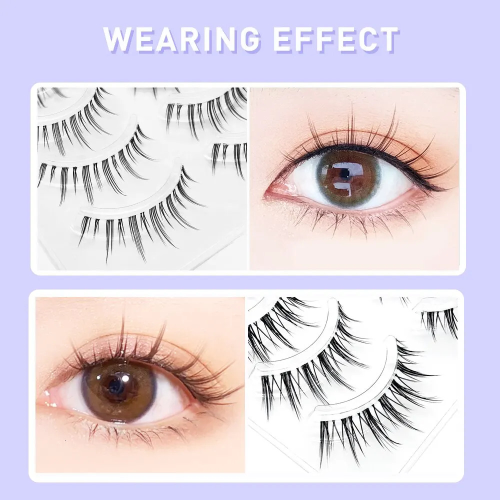3D Lashes Premade Fan A/M Shape Spikes Cluster Eyelash Mix Extension Individual Makeup Super Natural Wispy DIY Premade Peduncle 240624