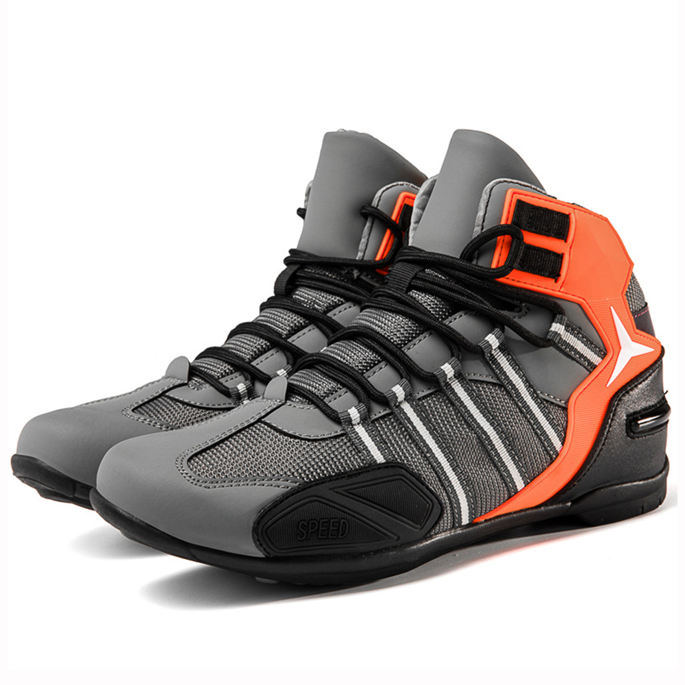 Motorcycle Boots Men Botas Moto Breathable Casual Shoes Botte Moto Homme Moto Motocross Shoes Botas Para Motociclista Hombre