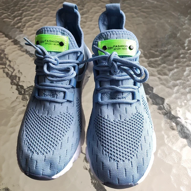 Leisure Men's Shoes Mesh Breathable Running Shoes Couple Tenis Masculinity Spring and Autumn Lightweight Walking Sports Shoes