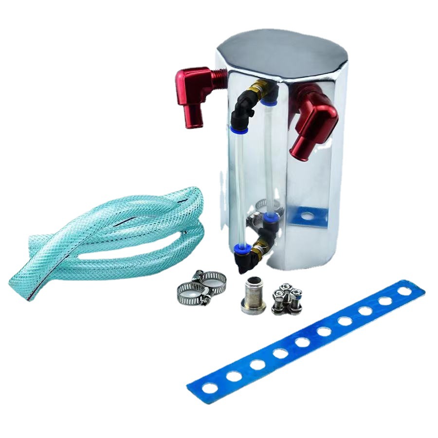 For Greddy 600ml Universal Aluminum Oil Catch Can Tank