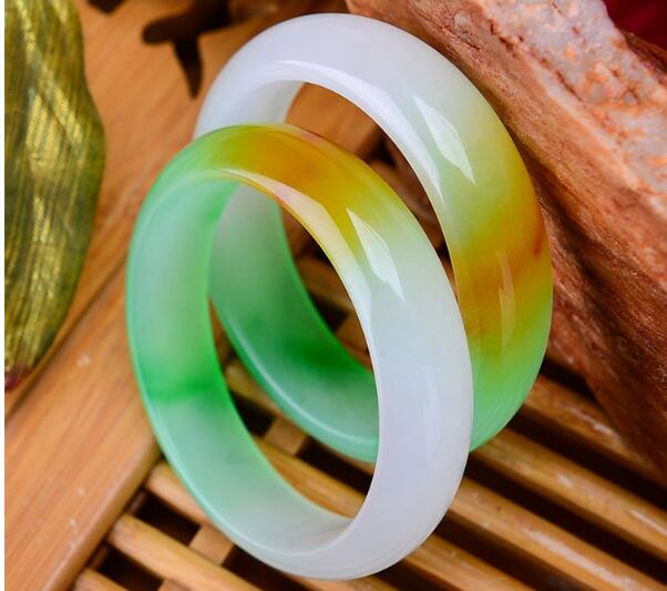 100% Natural Myanmar colorful jade bangles handcarved jadeite jade bracelet real jade bracelets jade jewelry women jade bangle