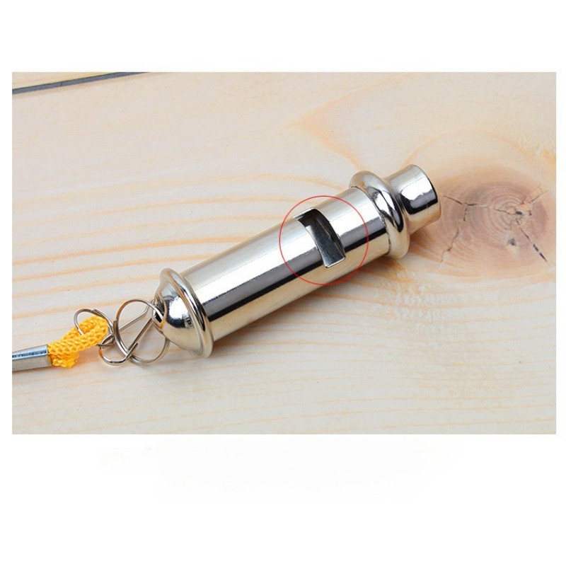 Metal Whistle Referee Sport Rugby Party Outdoor Sport Whistle Training School Soccer Football Handball Lanyard Survival Whistles