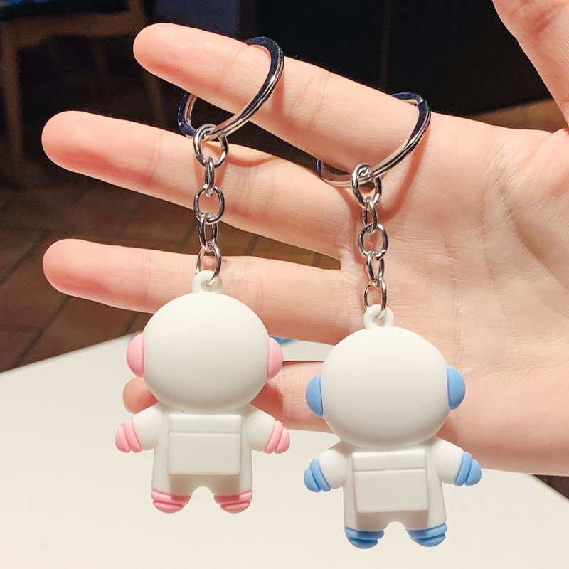 Bt21 Anime Astronaut Key Buckle Astronaut Pendant PVC Hang Bag Exquisite Keychain For Car Keys Small Gifts Jewelry-Accessories