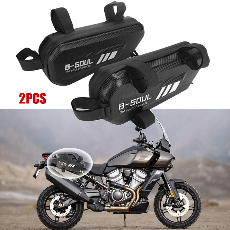 Motorcycle Side Tool Repair Bag Crash Bumper Bag Storage Case Fit For Harley Pan America 1250 S RA1250S 2L Waterproof Bag