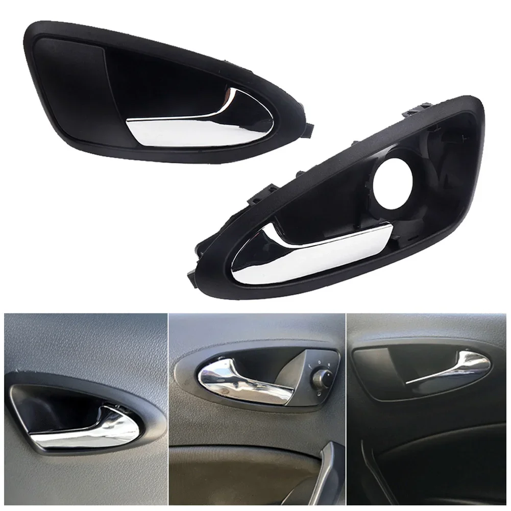 For Seat Ibiza 6J 2010 2011-2022 Car Accessories 6J1837113A 6J1837114A Front Left Right Auto Interior Side Inner Door Handle