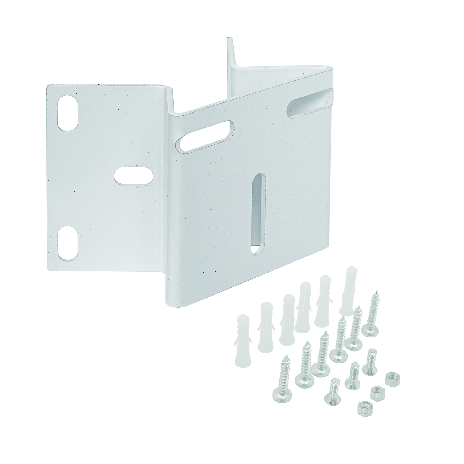 CCTV Video Surveillance Camera Mounting Bracket Vertical Wall Corner Right Angle Plate Supporting Holder Crane Metal Black White