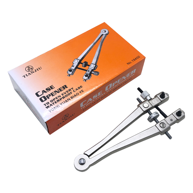 Large Wrist Watch Case Screw Back Opener Wrench V-Shape Watchmaker Tool Closer Remover Wrench