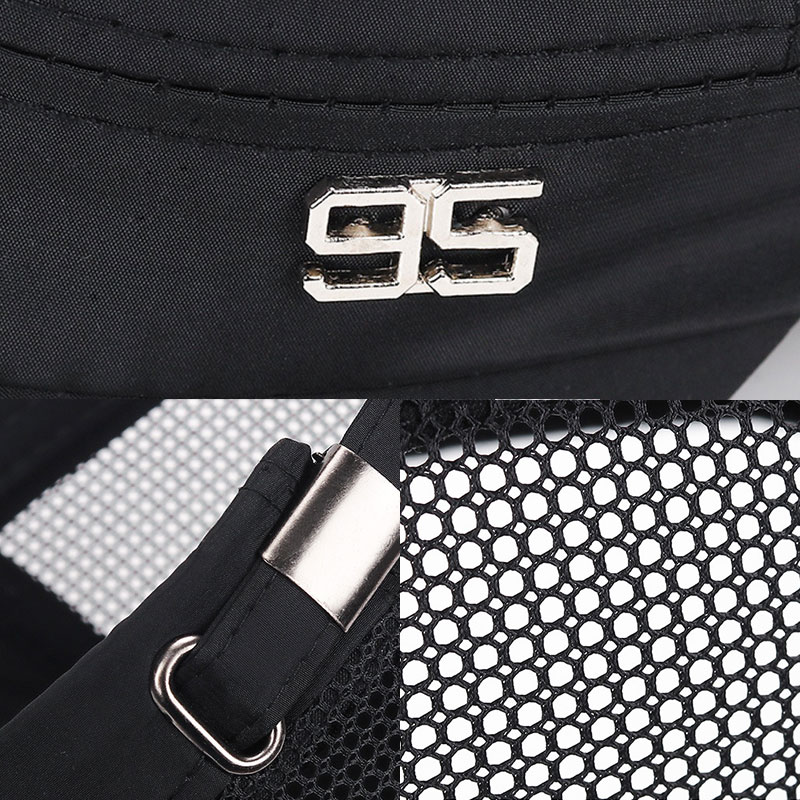 New Summer 95 Military Hats Breathable Mesh Flat Top Caps Men Women Unisex Outdoor Travel Adjustable Casual Cadet Army Cap