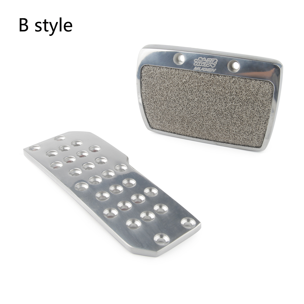 New Racing Mugen Pedals Car Foot Rest Accelerator Pedals Brake Pedal Clutch Pedals for Honda Accord Civic CRX Del Sol