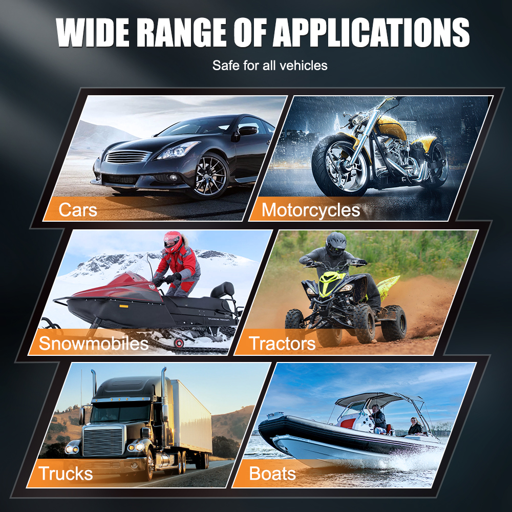 FOXWELL SD203 Automotive Smoke Machine 12V Built-in Air Pump EVAP Vacuum Leak Detector Car Pipe Leakage Diagnostic Tester