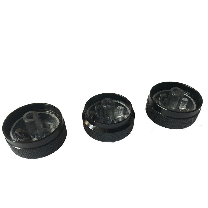 3pcs/set Aluminum Alloy car ac knobs For Hyundai ACCENT air conditioning heat control switch knob ac knob car auto assessoires