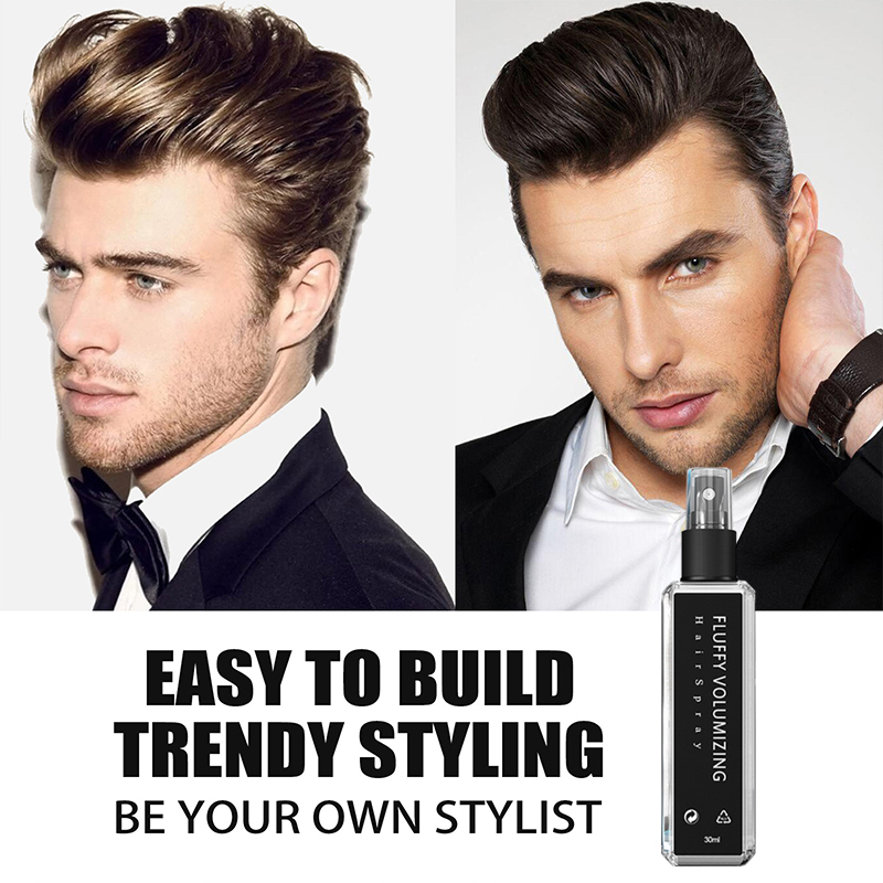 Plant Protein Hair Hold Spray Moisturizing Gel For Styling Working Hair Building Fibers Hairdresser Curly Hair Fixing Spray