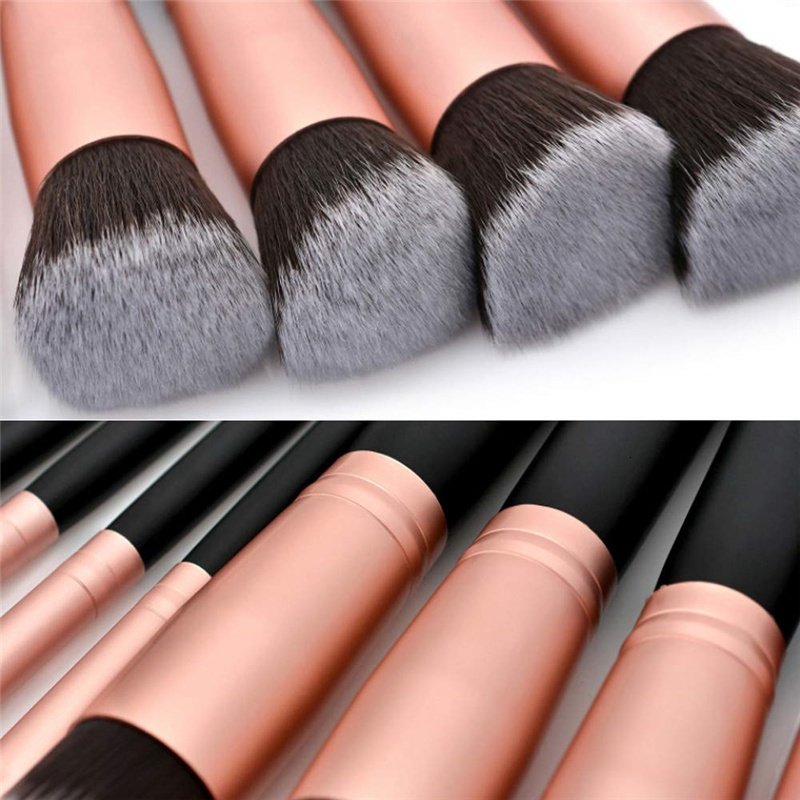 14pcs Makeup Brushes Set Foundation Concealer Powder Blusher Eyeliner Eyebrow Eyeshadow Lip Make Up Brush For Cosmetic Tool F624-27
