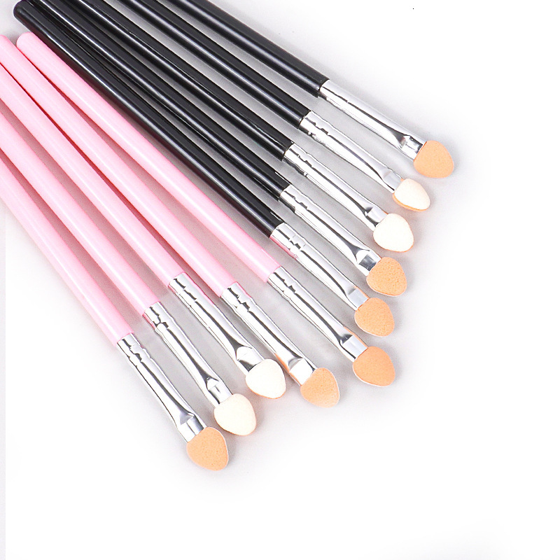 5Pcs/Set Sponge Shadow Cotton Heart-shaped Eye Smudge Brush Facial Makeup Tool Beauty Kit F624-8