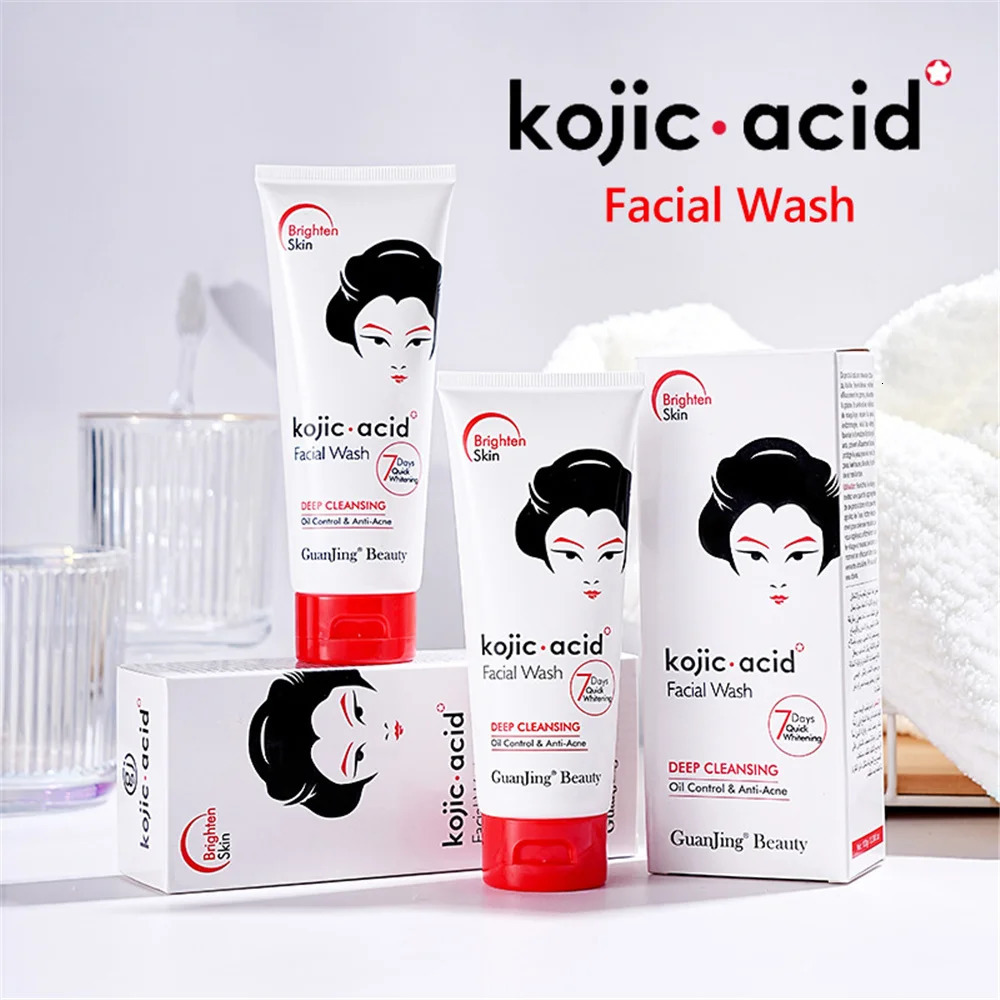 Disaar Kojic Acid Series Skincare Product Care Wash Face Cream Handmade Soap Body Lotion 240624