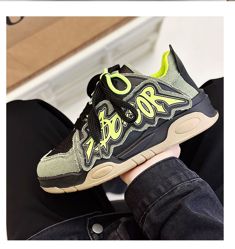Niche Design Ddmysports Black Warrior Version Bread Casual New Pop Shoes Outdoor
