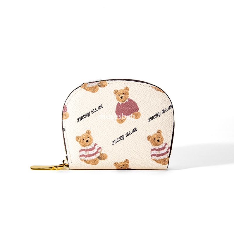 Designer Women's High Quality Lightweight Leisure YADAS Multi functional Wallet PU American Retro Versatile Three fold Short Clip Purse Wallet