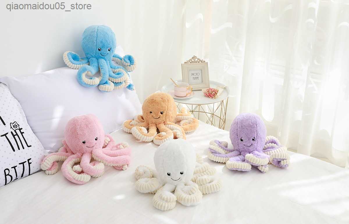 Plush Dolls Soft Toy Girl Huggy Wuggy Plushies 80cm stuffed Animals Plushie Stuff Pillow Christmas Gift Octopus Doll For Kid Q240625