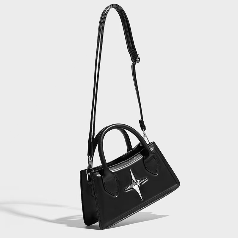 spicy girl style small and niche bag women's new high-end and fashionable geometric design star portable versatile crossbody bag
