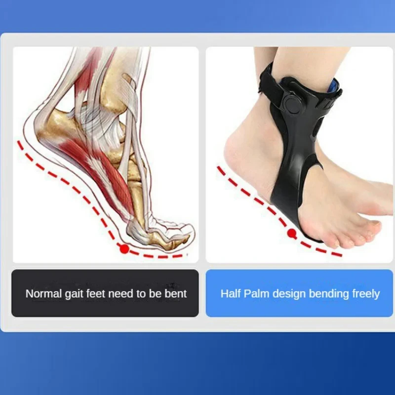 New Drop Foot Brace Orthosis AFO AFOs Ankle Support With Comfortable Inflatable Airbag for Hemiplegia Stroke Shoes Walking Valgus and varus Orthotic s