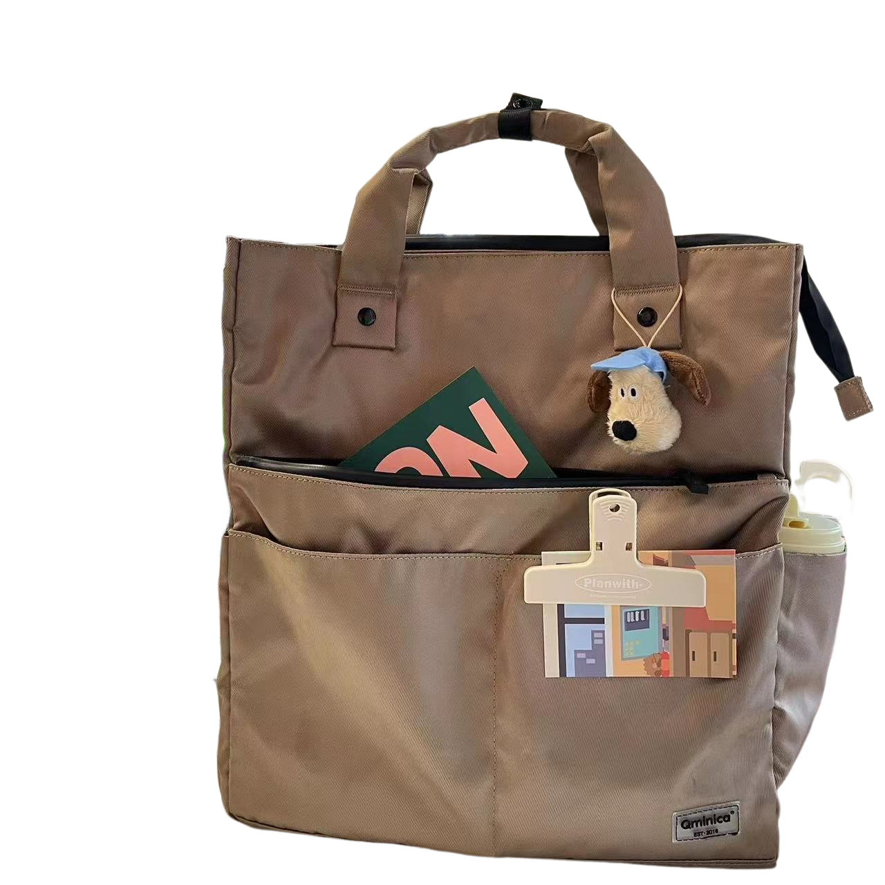Small Design Large Capacity Nylon Bag New Versatile Casual Student Classroom Commuting Bag Computer Bag Double Shoulder Handbag