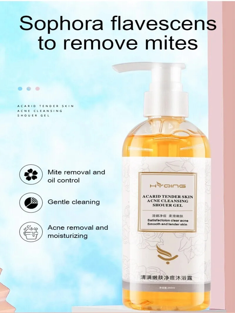 Sophora flavescens Anti-mite Exfoliating Body Wash 240624