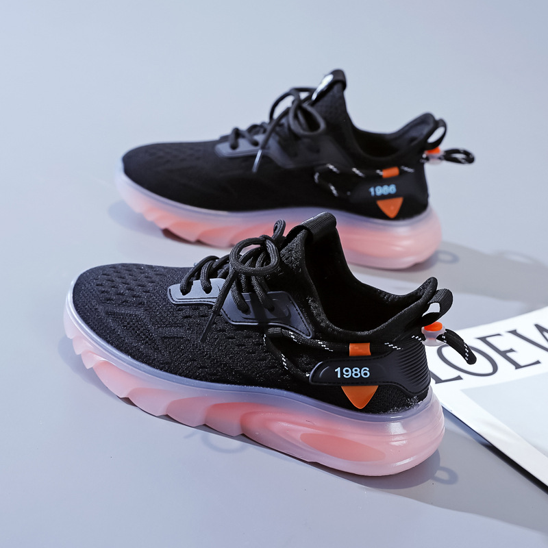Women Ddmysports Sneakers S Summer New Students Explosive Running Shoes Mesh Breathable Casual Flying Weave Outdoor ummer tudents hoes