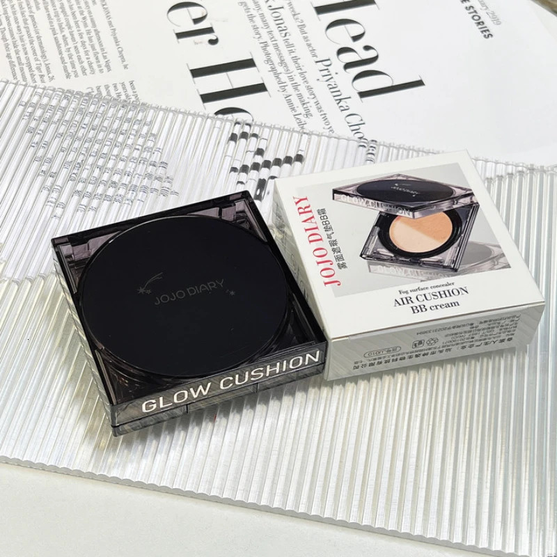 Air Cushion Crystal Record Oil Control Oil Holding Makeup bb Cream Liquid Foundation Concealer Light Air Cushion 240624
