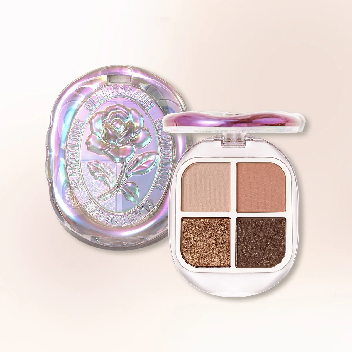 GlamColour Fire Paint Colors Shimmer Matte Eyeshadow Palette Metallic Smoky Pigmented Eyeshadow Pallete Cosmetic Makeup Palette 240624