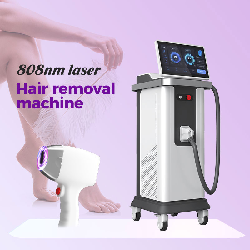 2025 OEM 808nm ice platinum laser diode hair removal machine triple wavelength 755 808 1064nm permanent hair removal supper cooling systems