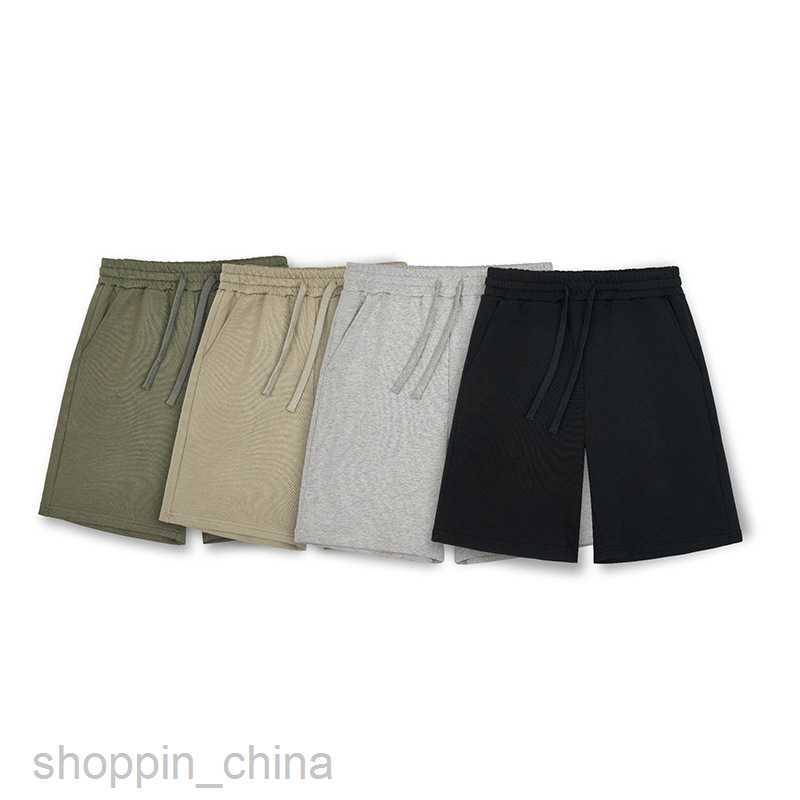 Men's Shorts Cotton shorts men summer casual loose short guard pants solid mens drawstring sports pants