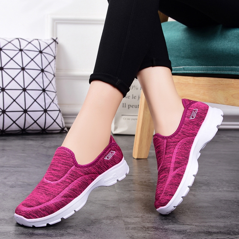 2024 Summer New Soft Sole Durable Breathable Running Couple Casual Middle and Elderly Sports Shoes Free Shipping