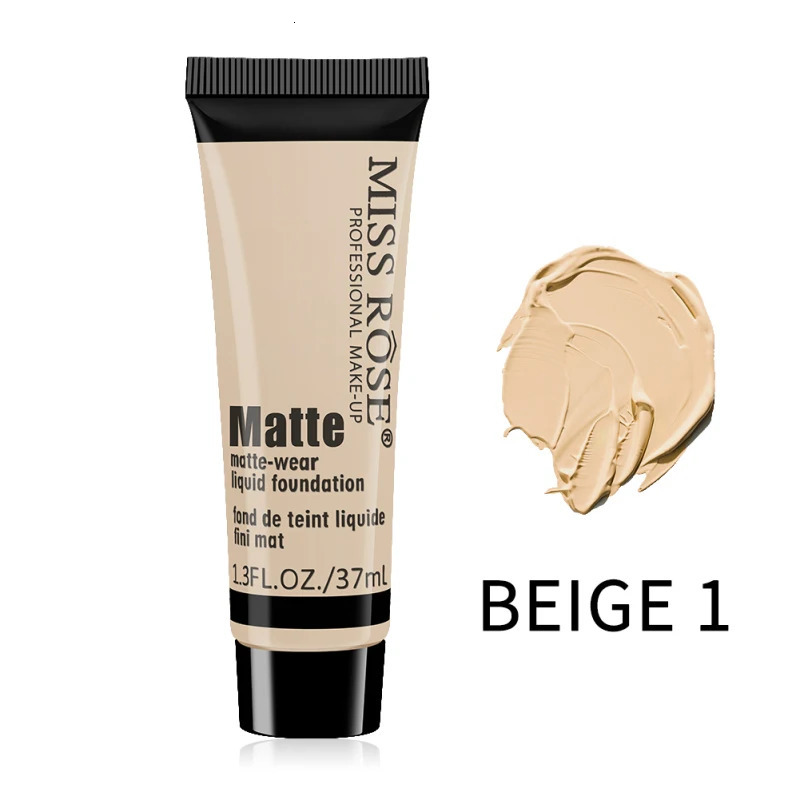 Professional Foundation Make-up Repairing Concealer Cream Matte-wear Liquid Foundation Lasting Waterproof Cosmetic 240624