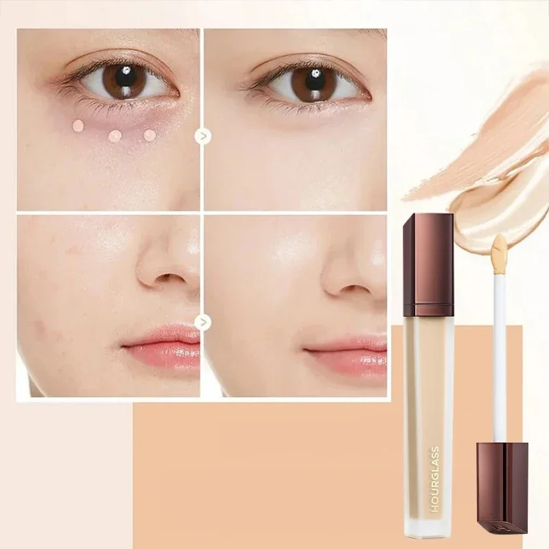 Streak-free Conceals Acne Marks Dark Circles Corrector Foundation Makeup Light And Firm Liquid Concealer Stick 240624
