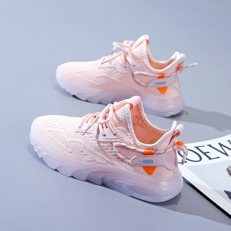 Women Ddmysports Sneakers S Summer New Students Explosive Running Shoes Mesh Breathable Casual Flying Weave Outdoor ummer tudents hoes