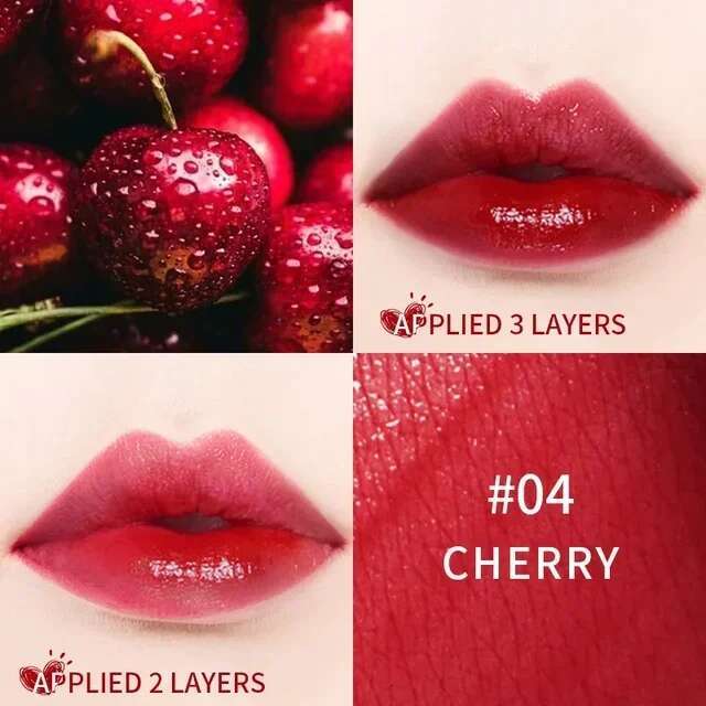 4 Colors Gloss Mini Glaze Mirror Long Lasting Nonstick Cup Lip Makeup Waterproof Moisturizing Liquid Lipstick Cosmetic