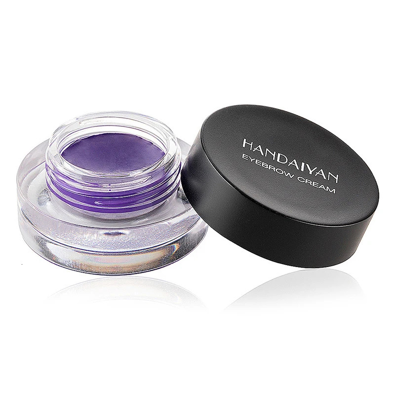 12 Color Waterproof Eyebrow Cream Color-Dyed Eyebrow Gel Brow Tint With Brush Kit Long Lasting Eyebrow Pencil Makeup Tools Red 240625