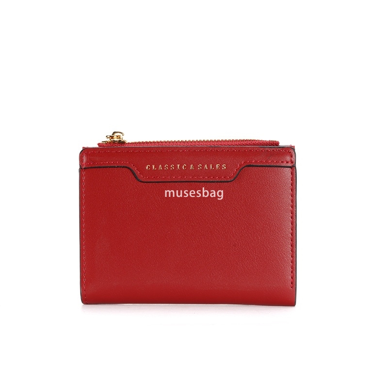 Fashionable men and women universal zippered Korean version multifunctional wallet compact exquisite ultra-thin card holder identification bag c21f 4