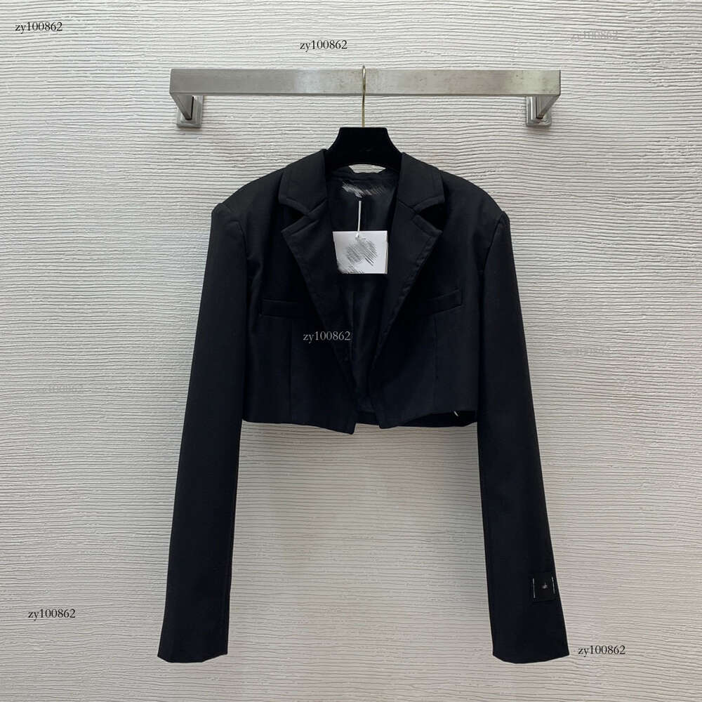 Brand suit women suits coat designer womens Fashion embroidery LOGO dinner blazer suit jacket Loose short coat overcoat Jun 21