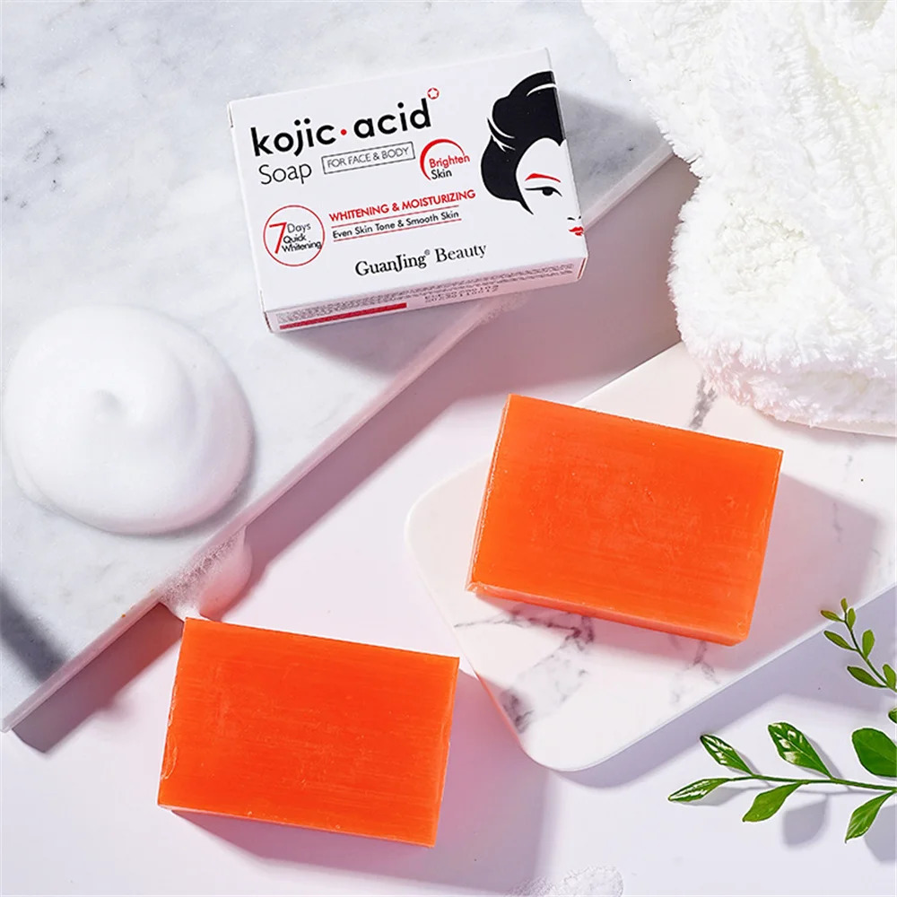 Disaar Kojic Acid Series Skincare Product Care Wash Face Cream Handmade Soap Body Lotion 240624