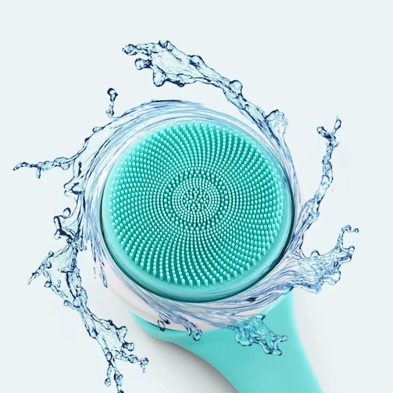 Electric Bath Brush Shower Cleaning Body Massage Brush Multifunctional Spinning Spa Brush Waterproof Long Handle Back Rubbing 240624