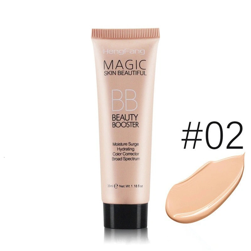 BB Cream Full Cover Face Base Liquid Foundation Makeup Waterproof Long Lasting Facial Concealer Whitening Cream Korean Make Up 240624