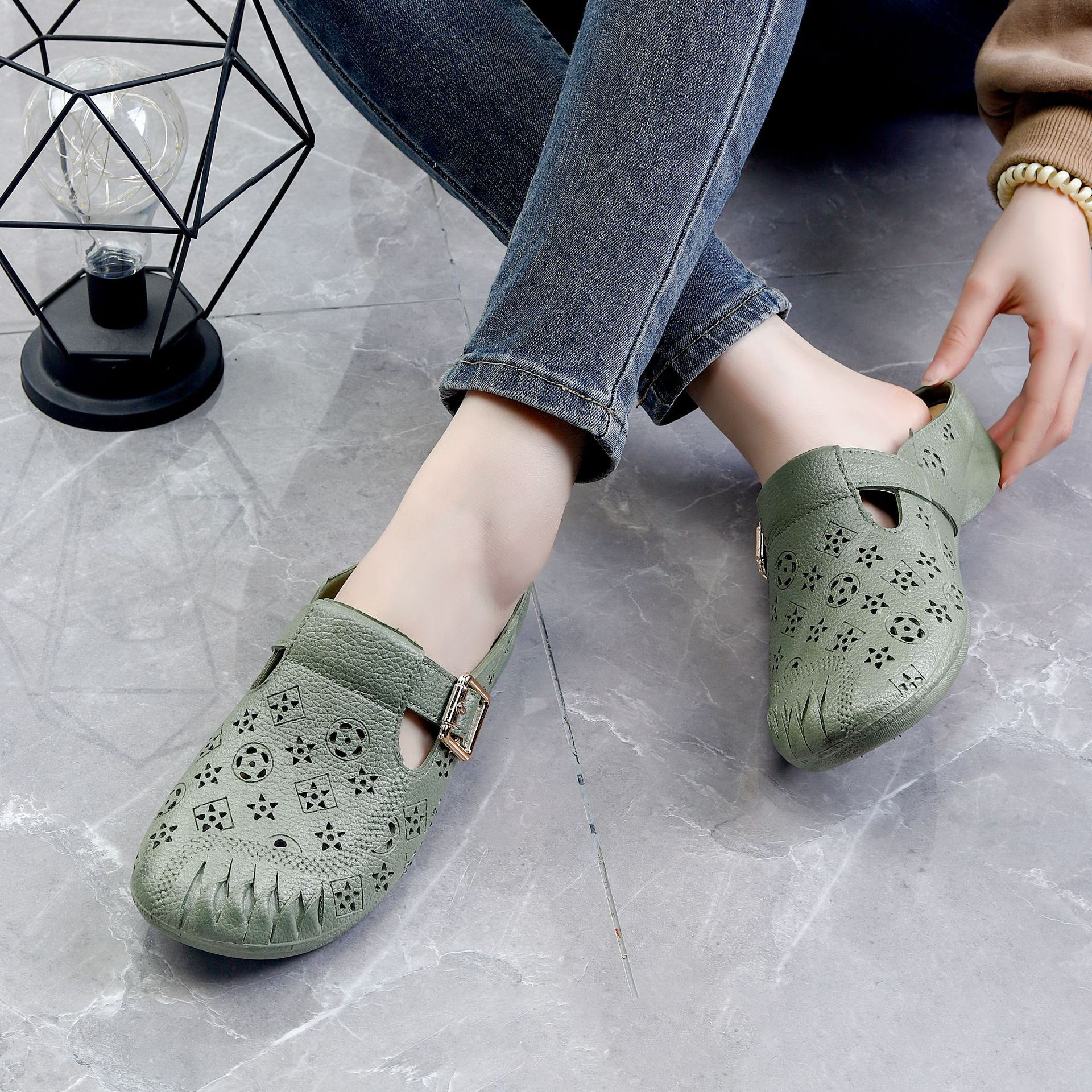 Soft & Non-Slip Half Pack Slippers: Comfy Summer Sandals for Women