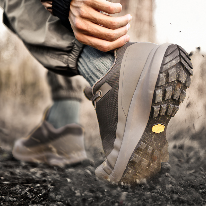 S Shoes Men All Terrain Running Outdoor Socks Waterproof Cross Country Hiking Sneakers All Match Casual Ddmysaturn