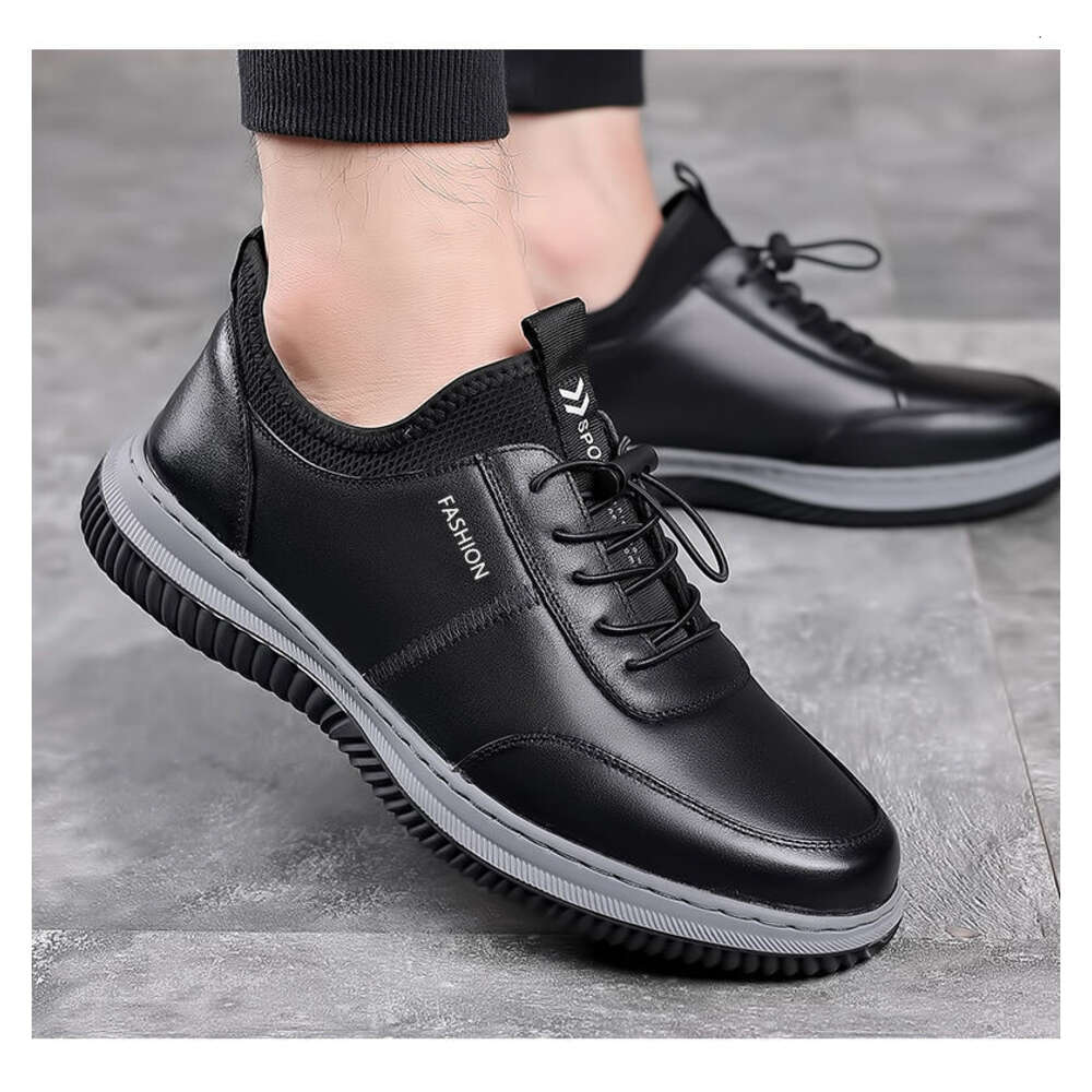 PU leather upper Water Resistant Men's Hiking Boots outdoor walking Shoes for men