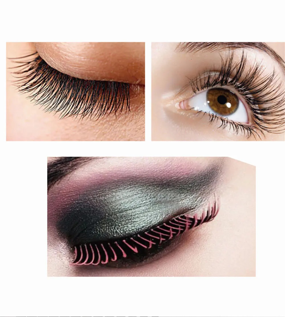 Colorful Mascara Eye Lashes Thick Curl Lengthening Eyelashes Waterproof Long Lasting Eyeliner Cosmetics Woman Eyes Makeup Tools 240625