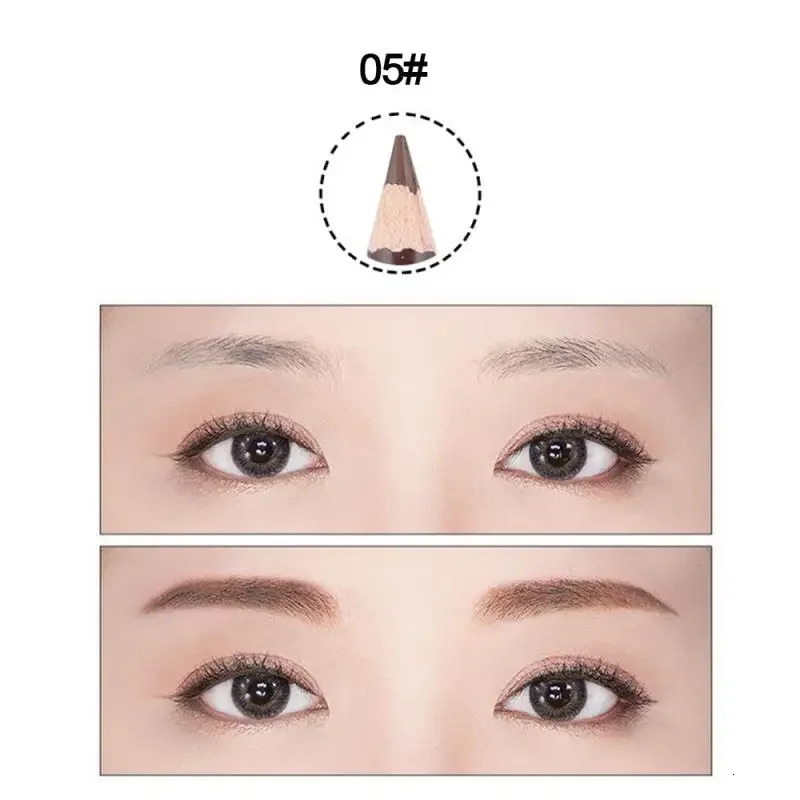 4 Color Available Eyebrow Pencil Shadows Cosmetics For Makeup Tint Waterproof Microblading Pen Black Brown Eye Brow Beauty TSLM2 240625