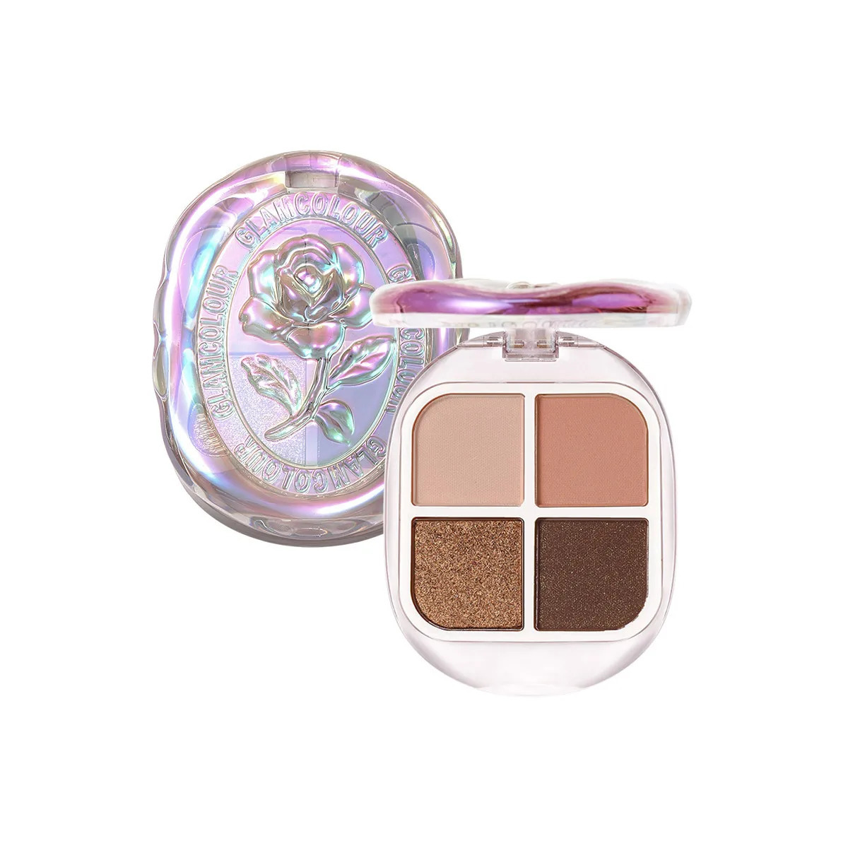GlamColour Fire Paint Colors Shimmer Matte Eyeshadow Palette Metallic Smoky Pigmented Eyeshadow Pallete Cosmetic Makeup Palette 240624