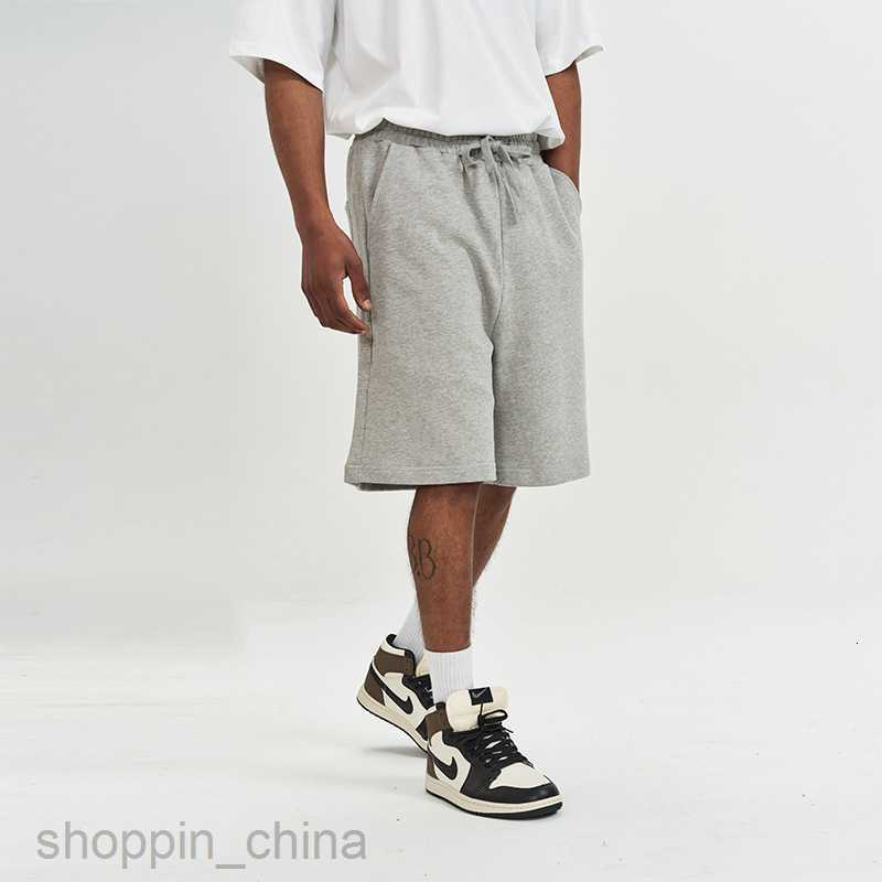 Men's Shorts Cotton shorts men summer casual loose short guard pants solid mens drawstring sports pants